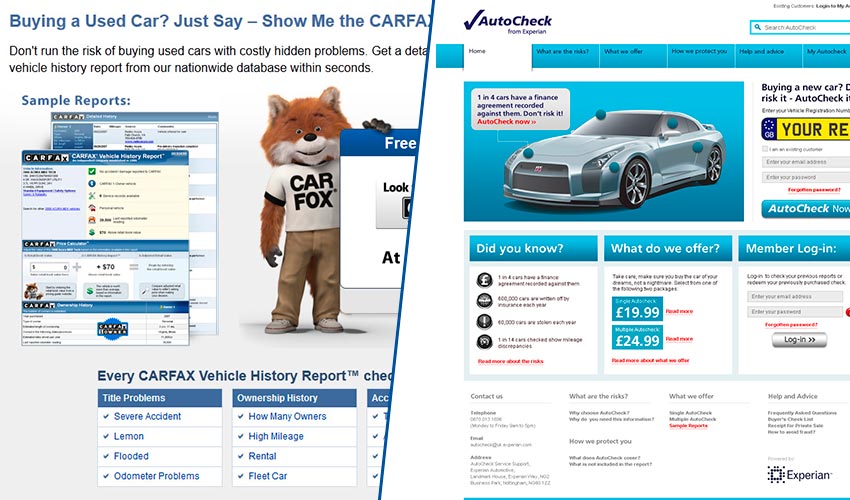 Что такое Carfax и Autocheck?